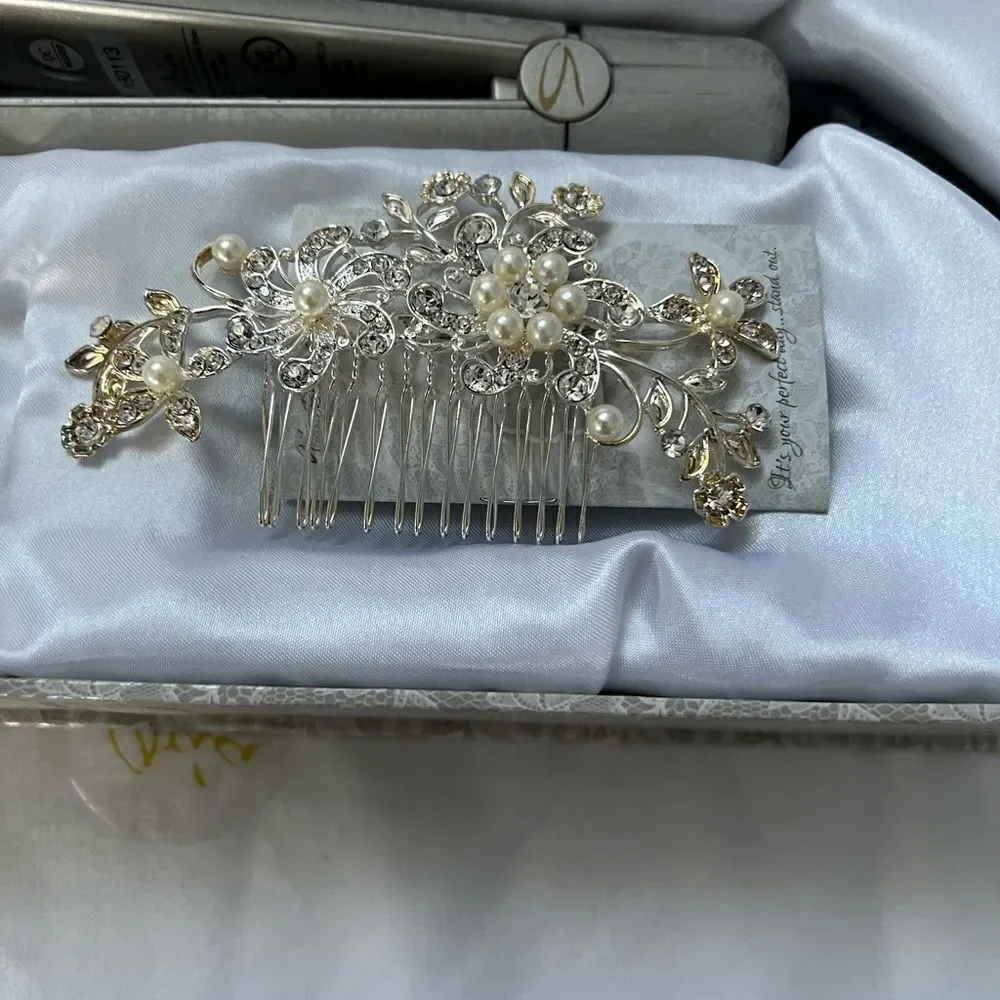 ARIA Beauty infrared hair straightener bridal edition NIB bridal
